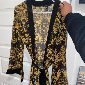 Forever 21 sheer robe